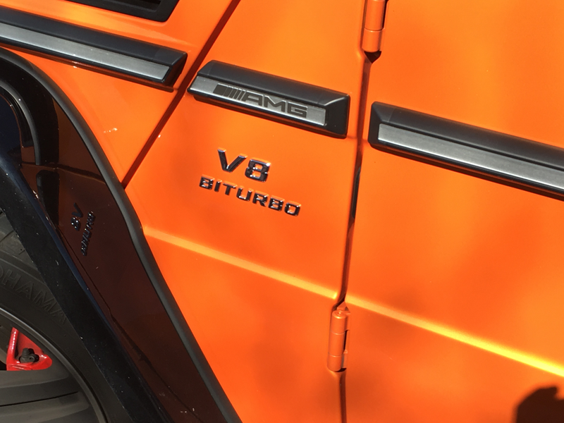 Illustration for article titled Rare Bird: Orange Mercedes G-Wagen